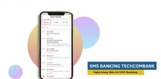 Huy sms banking techcombank