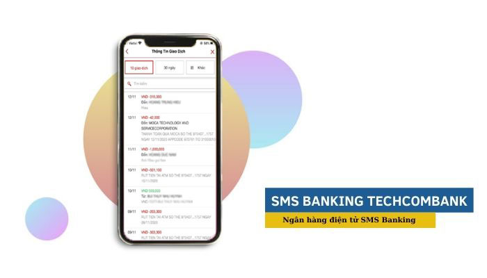 Huy sms banking techcombank