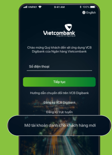 cách đăng ký chuyển tiền qua điện thoại Vietcombank