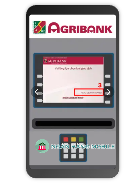 Đăng ký internet banking agribank