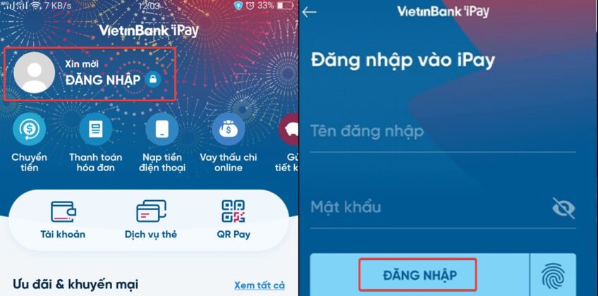 Tra cứu số tài khoản Vietinbank trên điện thoại