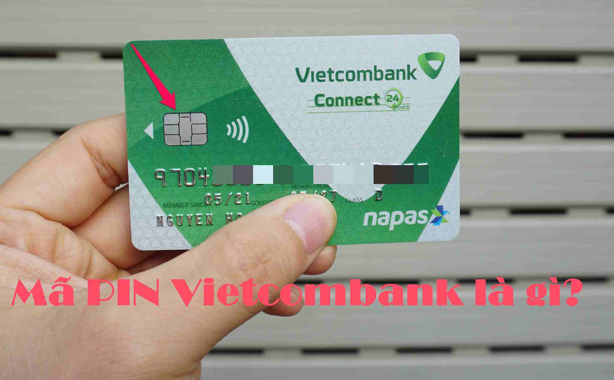 quên mã PIN Vietcombank