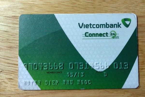 kích hoạt thẻ Vietcombank